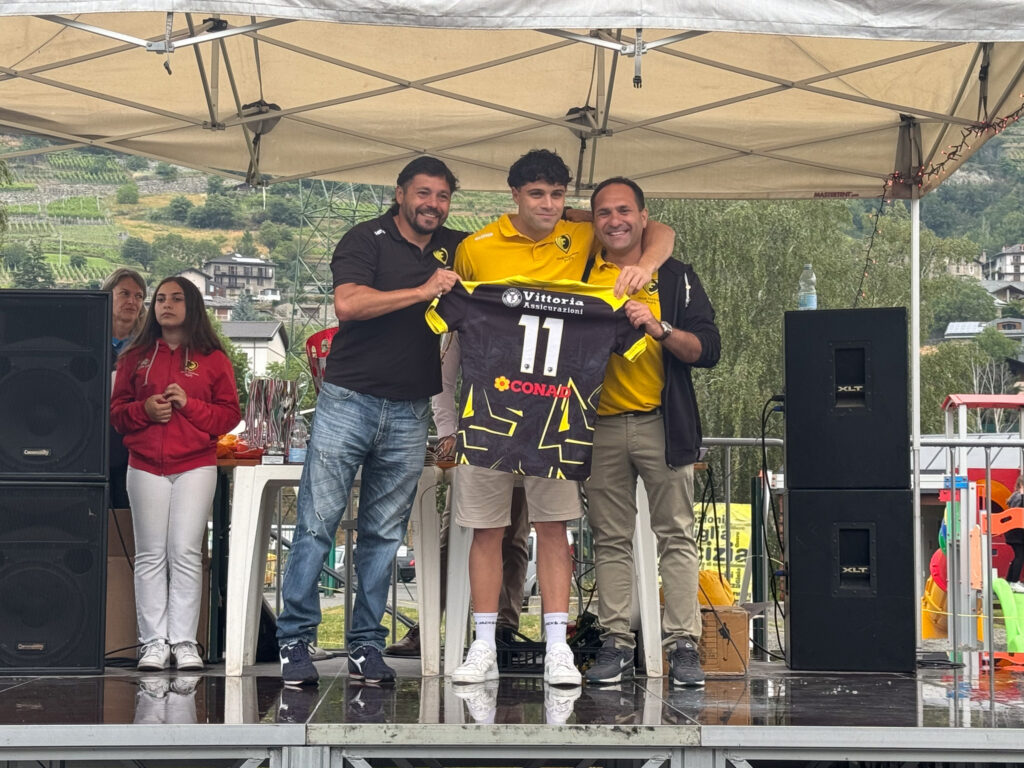Premiazioni Stade Valdôtain Rugby.