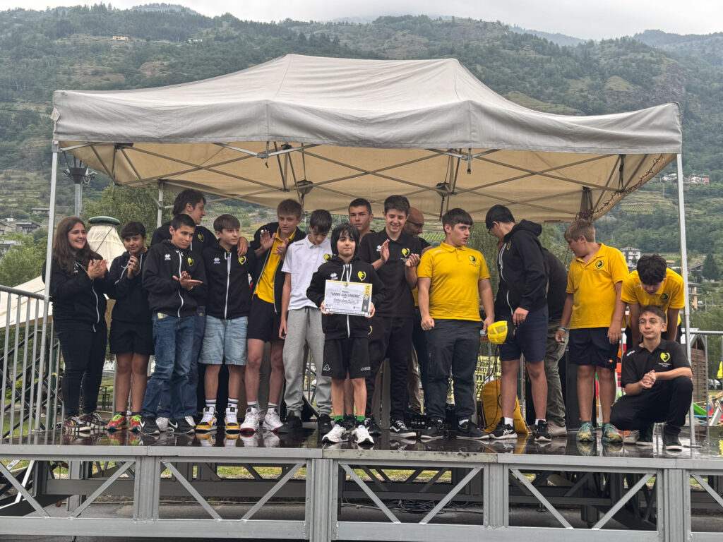 Premiazioni Stade Valdôtain Rugby