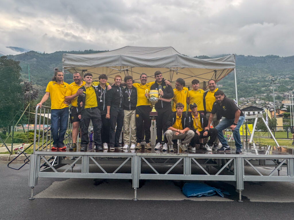 Premiazioni Stade Valdôtain Rugby