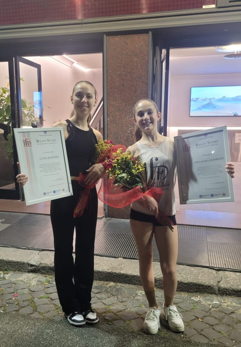 Sofia Maria Barmasse e Luna Rainero premiate a InFormazione Danza