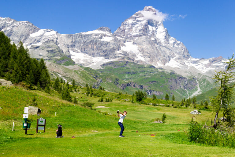 Campionati nazionali under 14 di golf a Breuil-Cervinia