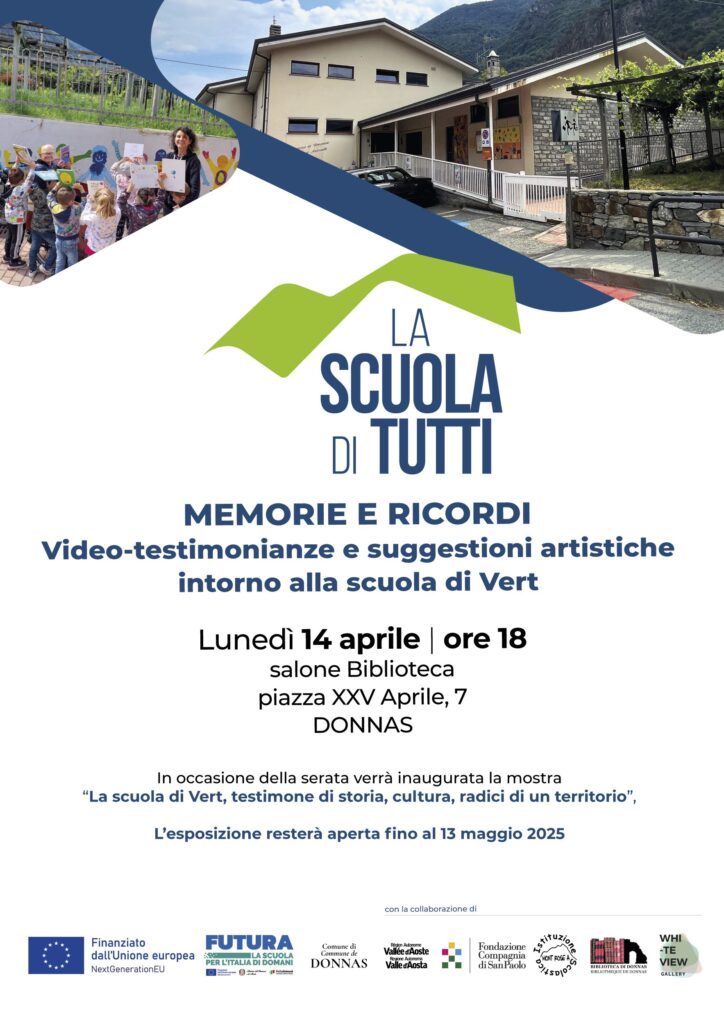 Locandina presentato il risultato finale del Progetto artistico Tras-mutazione. L’école au bord du monde – L’école au bord du temps