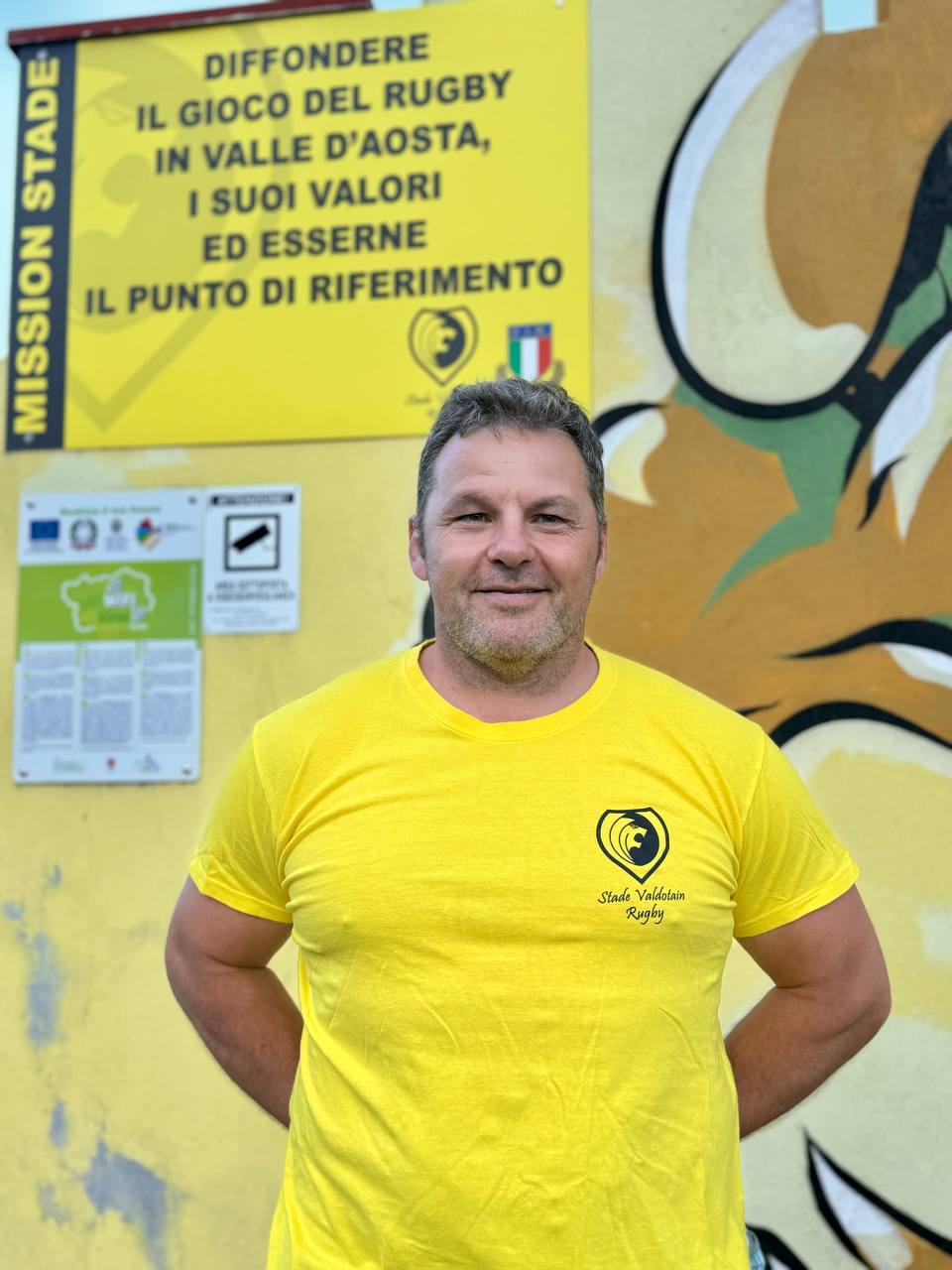 Luis Otaño direttore tecnico dello Stade valdôtain rugby