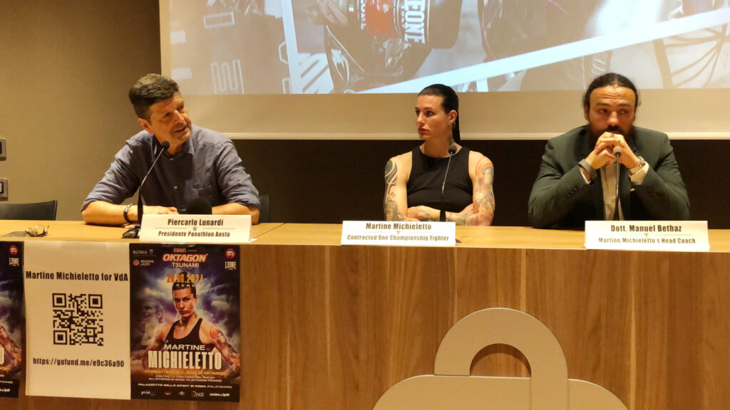 Piercarlo Lunardi, Martine Michieletto e Manuel Bethaz