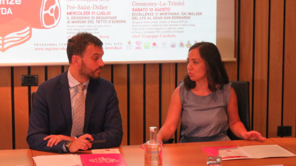 Marco Carrel e Alessia Gontier