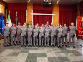 Giuramento dei nuovi agenti del Corpo Forestale della Valle d’Aosta a Palazzo Regionale
