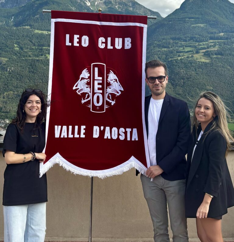Miriam Fedele presidente Leo Club Valle d'Aosta