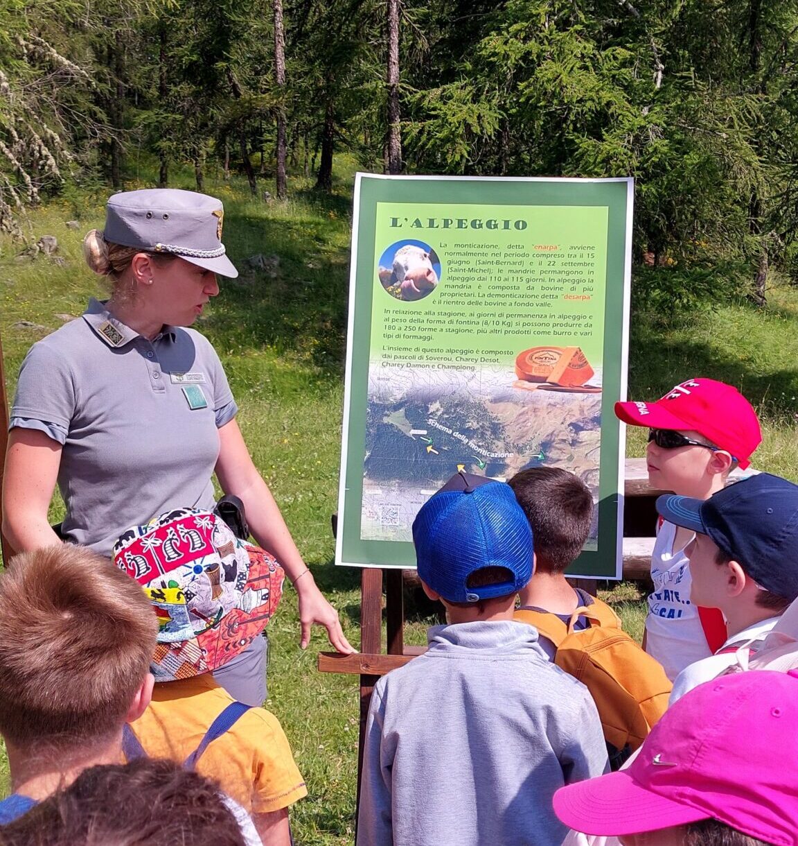Un percorso naturalistico sul Mont Tantané