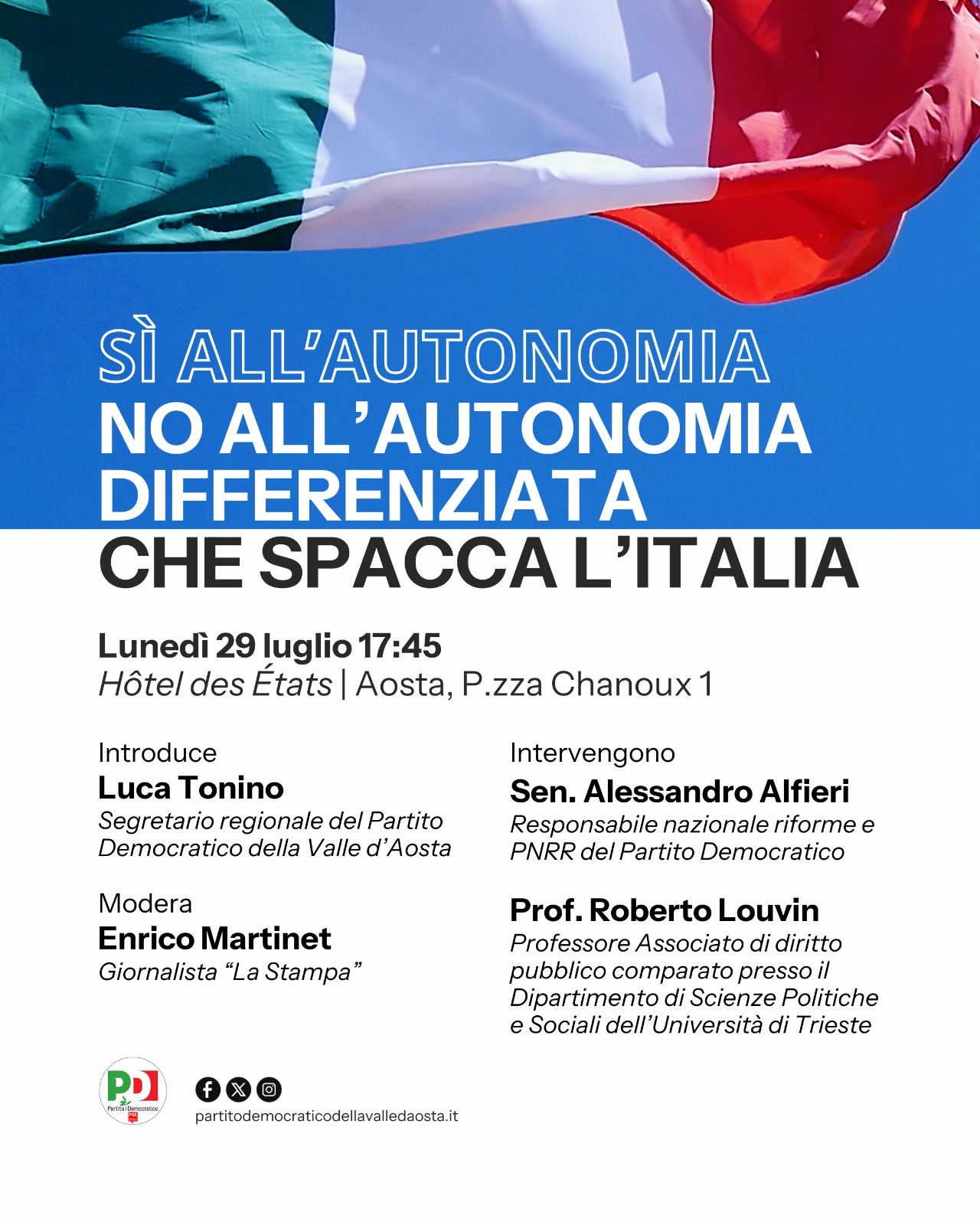 Un dibattito sull’autonomia differenziata