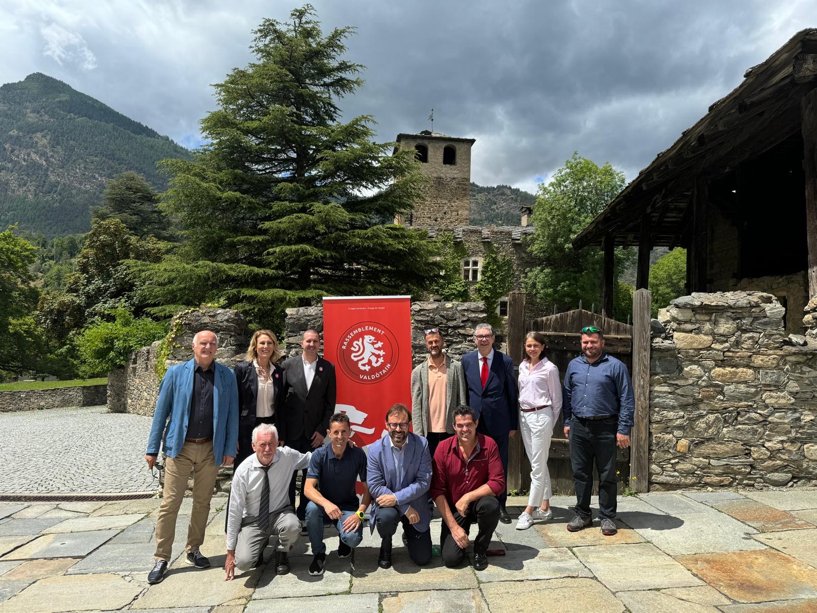 Rassemblement valdôtain apre l\'Area territoriale della Grand-Combin