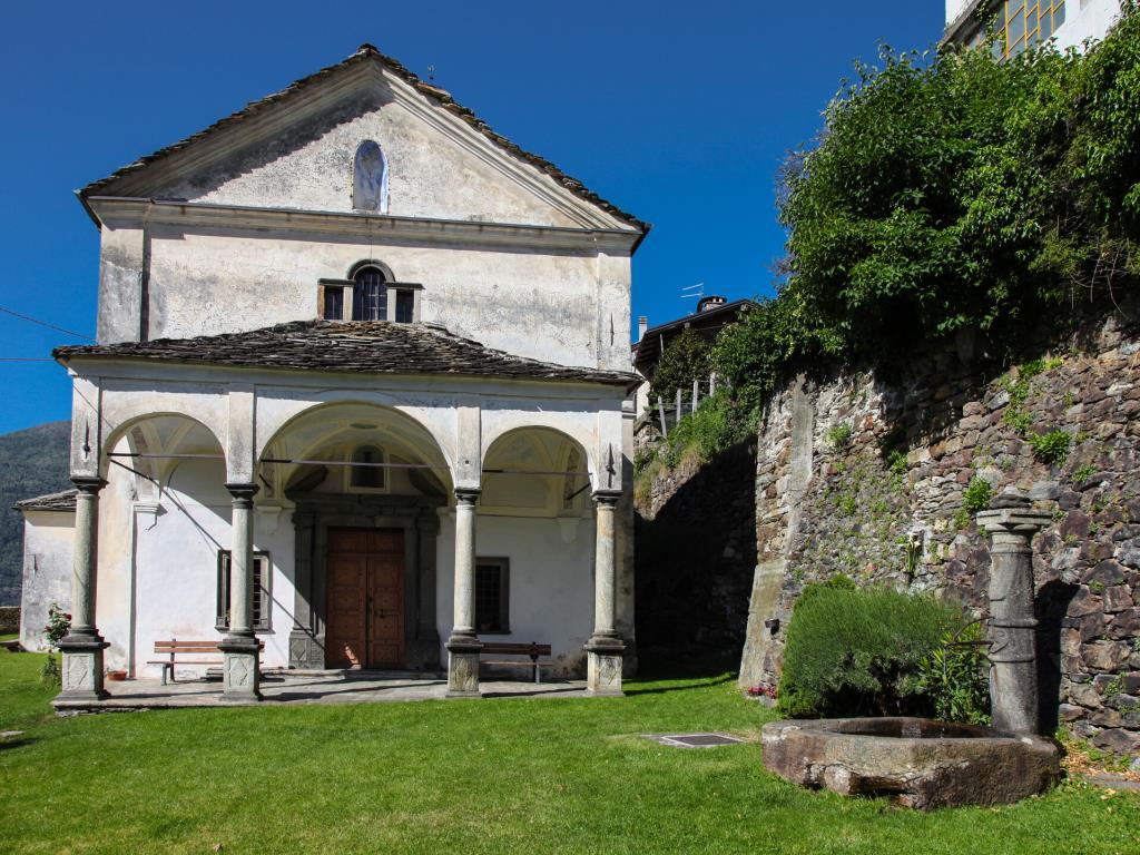 Chiesa di Perloz e Fontana