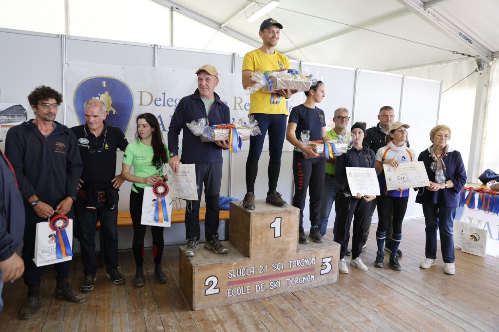 Equitazione Torgnon Endurance 2024 Podio CEN A 44 km