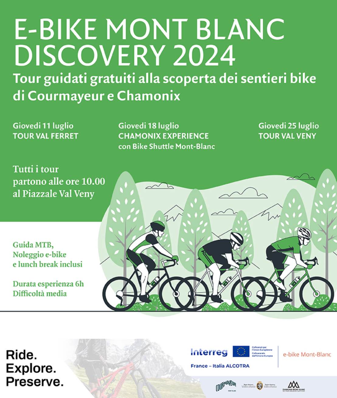 E-Bike Mont Blanc - Discovery
