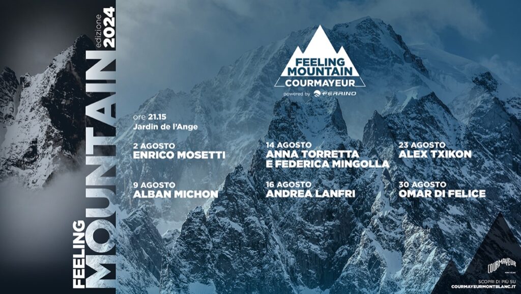 Locandina Feeling Mountain Courmayeur 2024