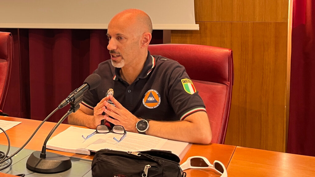 Valerio Segor, capo della Protezione civile della Valle d'Aosta