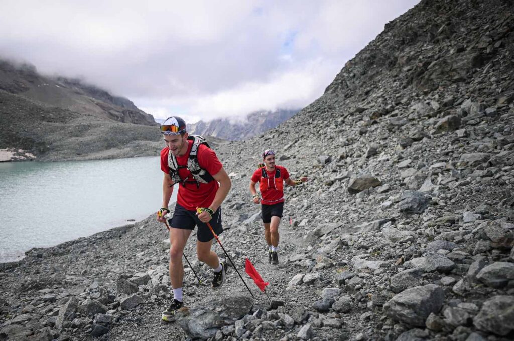 Ottava Edizione Del Collontrek Tra Bionaz E Arolla, Arolla (sui), 07/09/24, Passaggi Al Col Collon, Photo Credit: Damiano Benedetto