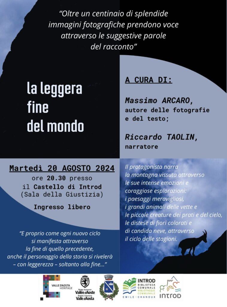 Locandina di presentazione ça leggera fine del mondo