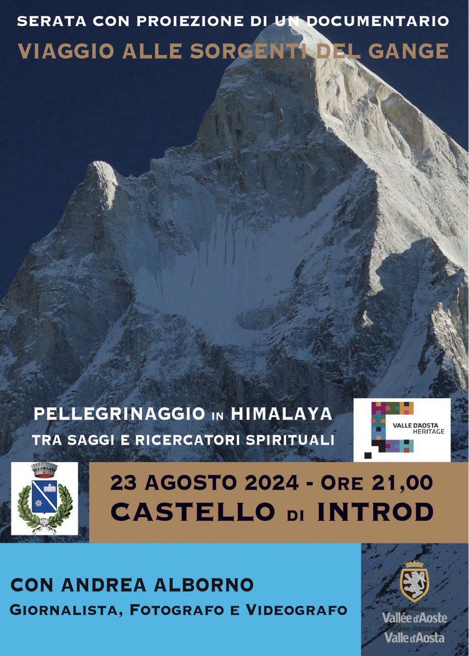 Proiezione e racconto al Castello di Introd con Andrea Alborno
