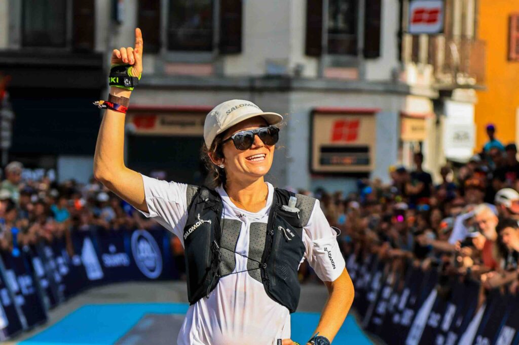 La Canadese Marianne Hogan, 3ª nell'UTMB 2024