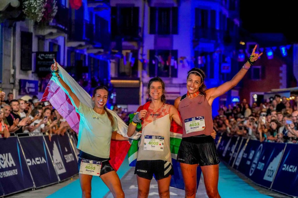 Le tre vincitrici della Ccc femminile