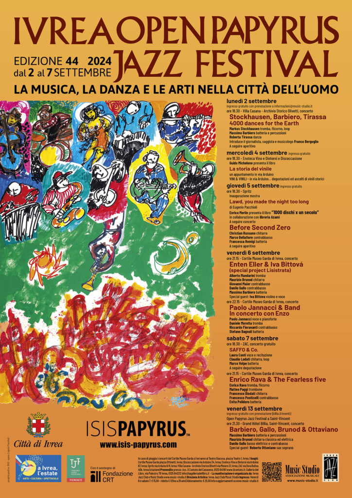 Locandina Open Papyrus Jazz Festival 2024
