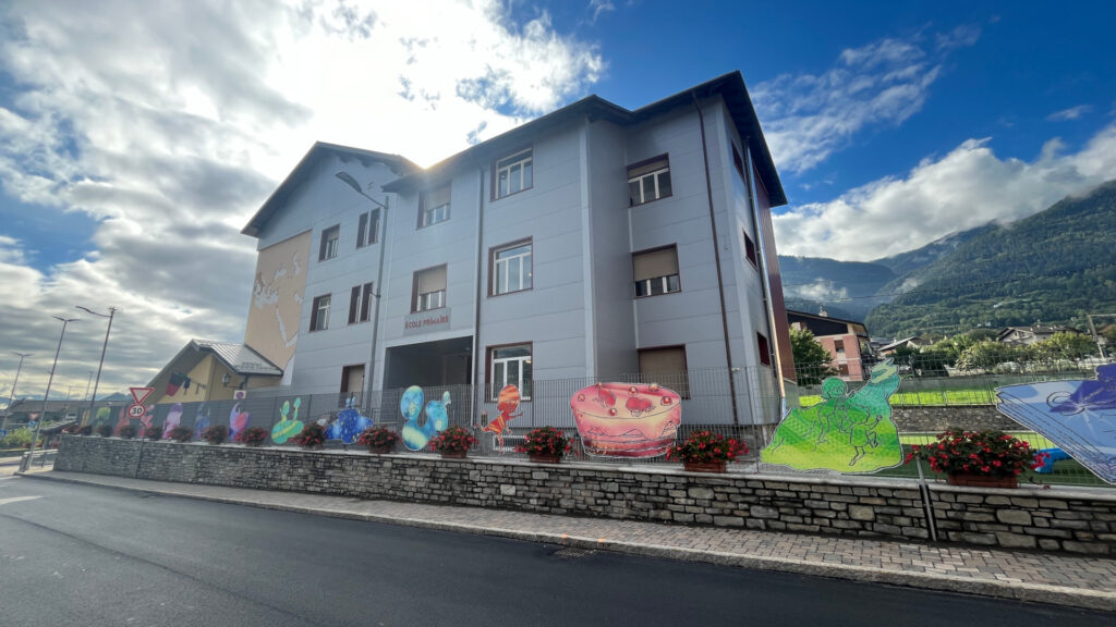La scuola primaria di Gressan