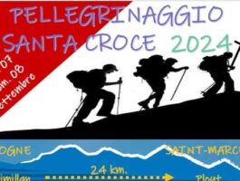 Pellegrinaggio notturno alla Santa Croce di Plout 2024