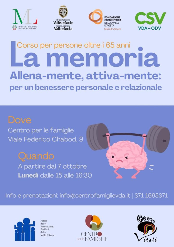 Locandina allena la memoria