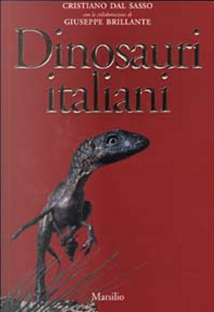 Copertina del libro Dinosauri italiani