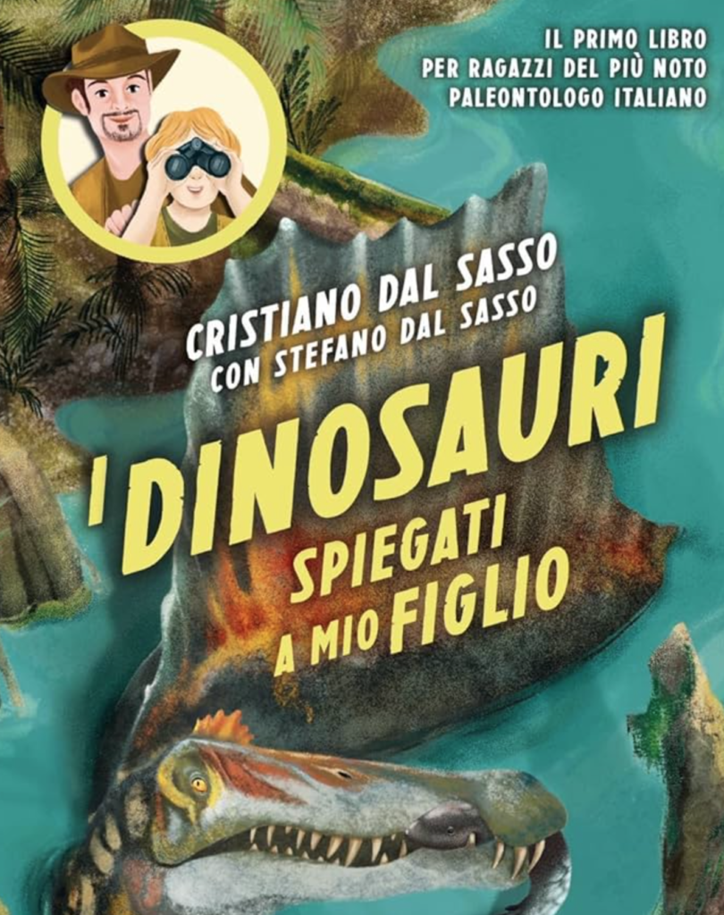 Copertina del libro I dinosauri spiegati a mio figlio