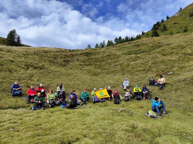 L'escursione al Col Ranzola di Legambiente