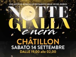 Notte gialla e nera 2024 a Châtillon