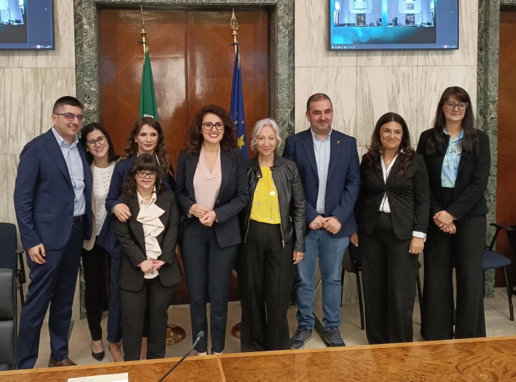 Le persone degli ETS a Roma nella sede del Ministero del lavoro e delle politiche sociali