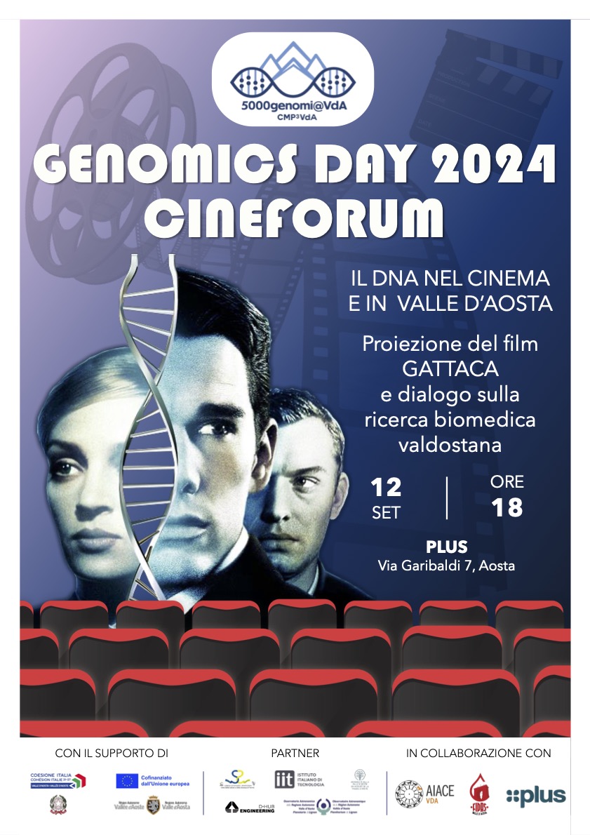 Genomics Day 2024: cineforum ad Aosta