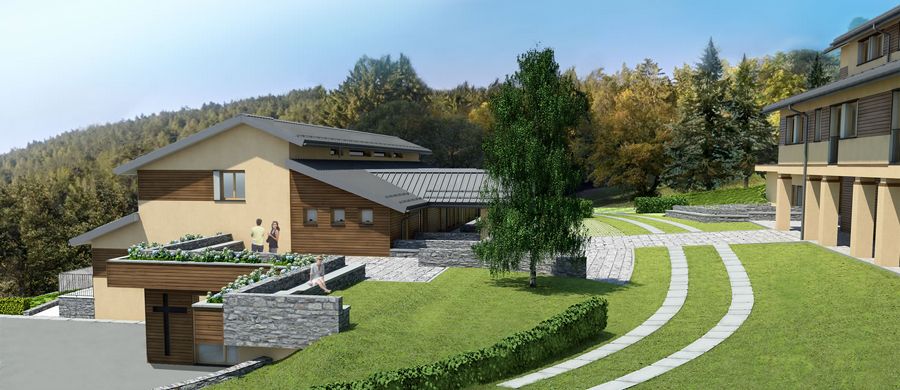 Render Casa Zaccheo a Plan D’Avie