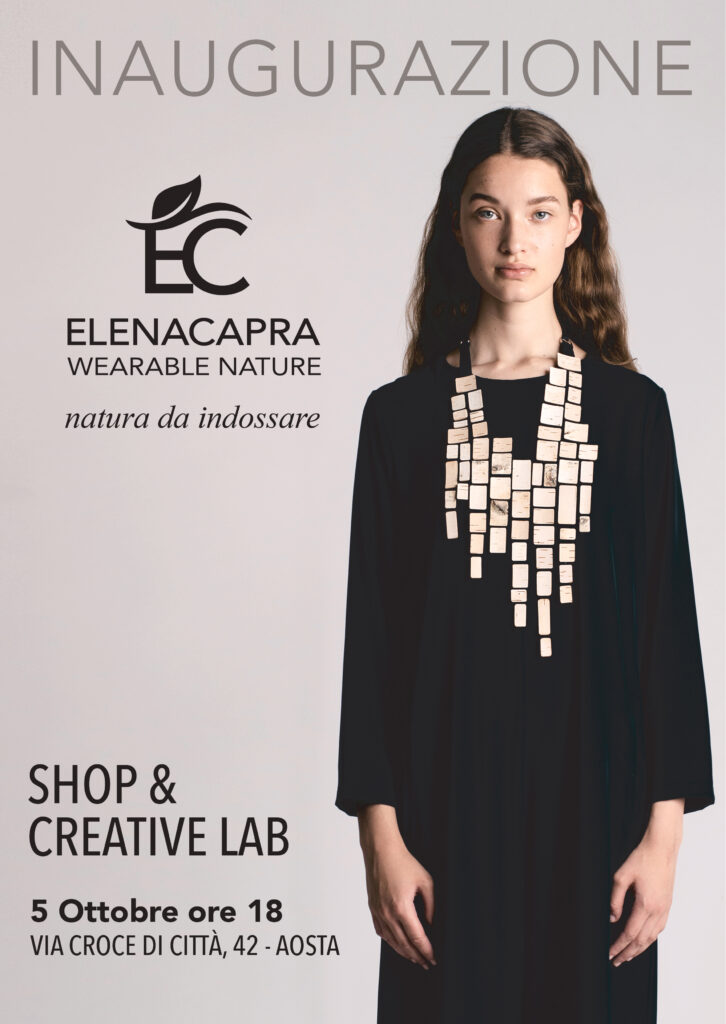 Locandina inaugurazione Wearable Nature