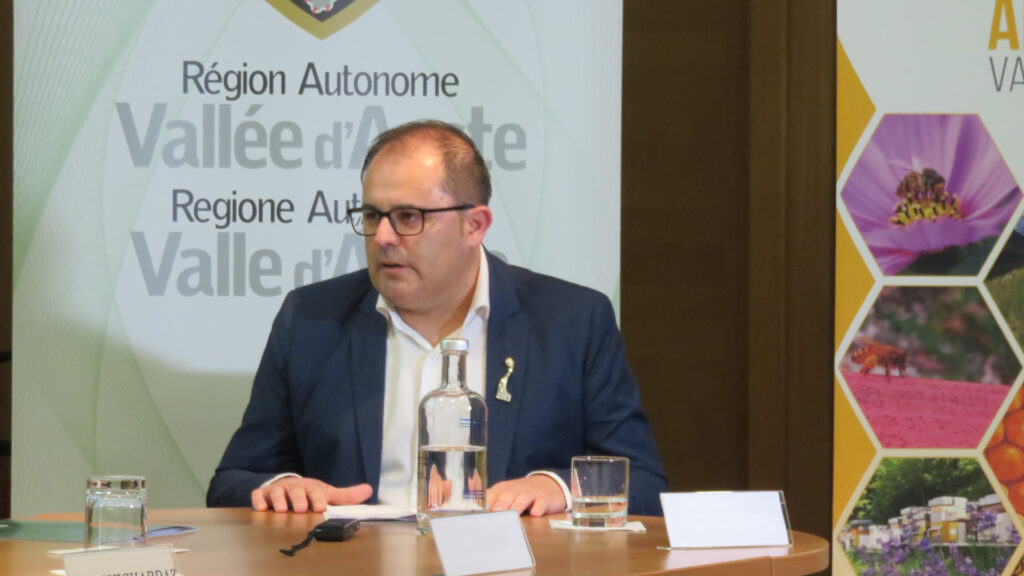 Christian Trione, panificatore di Saint-Christophe