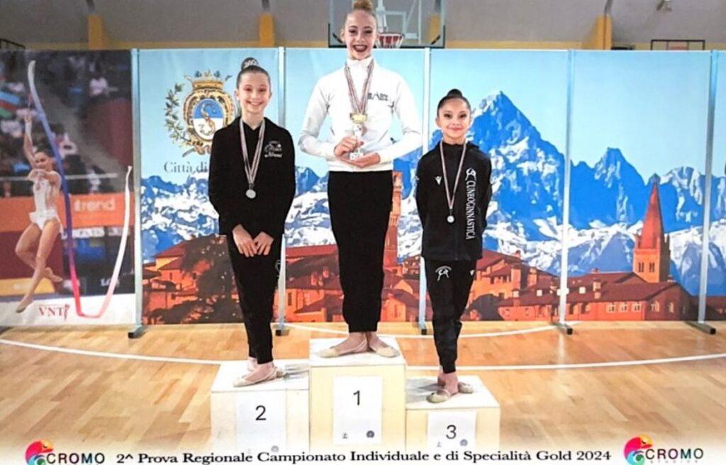 Arianna Desandré 1° posto specialità palla