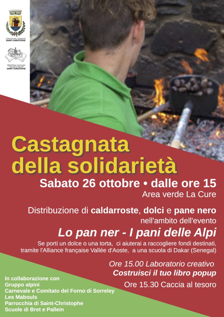 La Castagnata della Solidarietà 2024 a Saint-Christophe