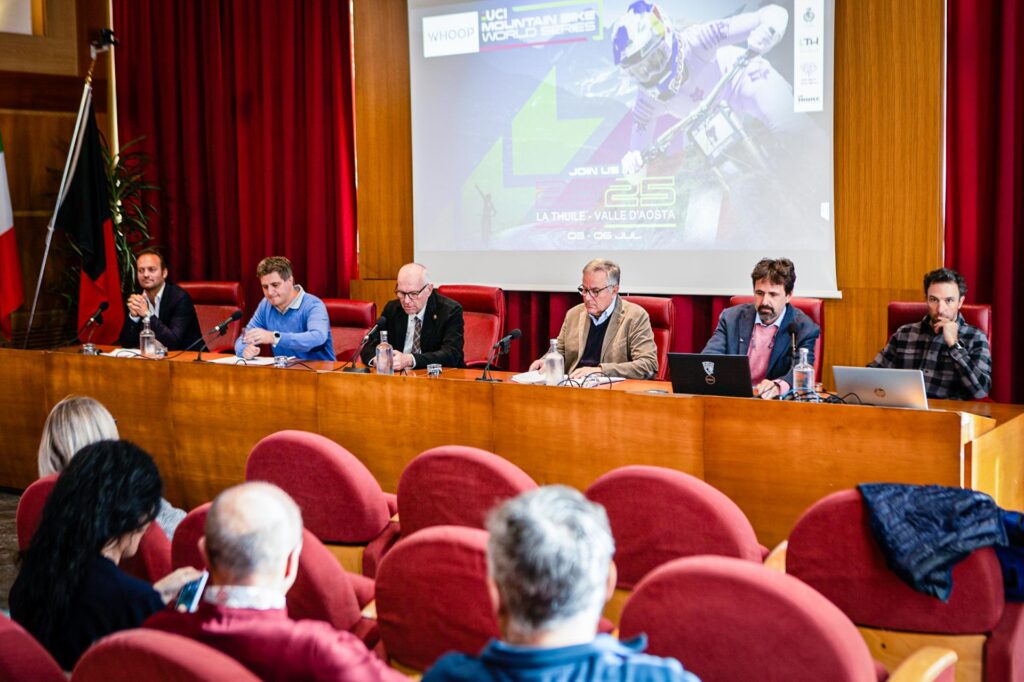 Presentazione della Coppa del Mondo UCI di mountain bike Downhill e Enduro 2025