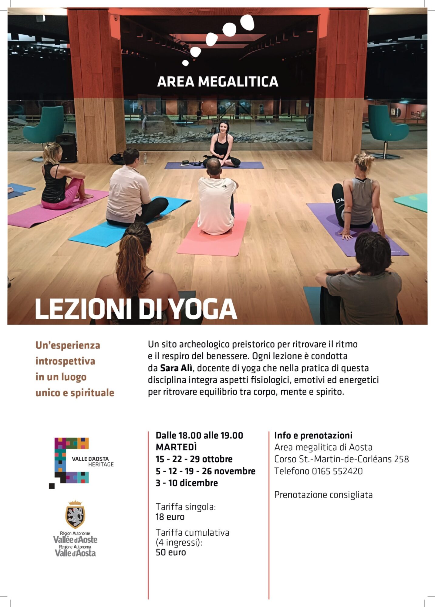 Yoga al Museo torna all’Area Megalitica per un’esperienza unica di benessere e spiritualità
