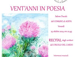 Vent\'anni di poesia al Circolo del Cardo