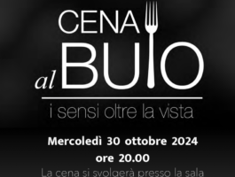 Cena al buio: i sensi oltre la vista