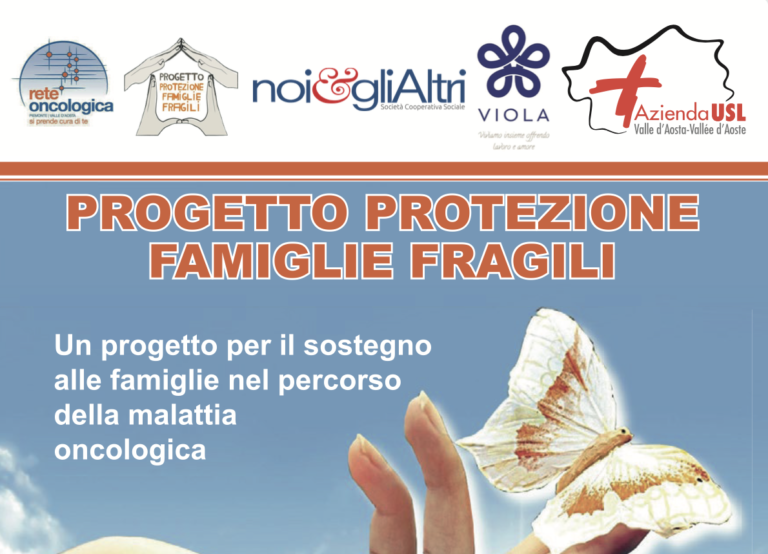 Il progetto protezione famiglie fragili oncologiche compi cinque anni