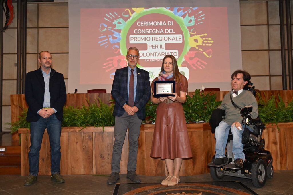 Premio regionale per il Volontariato 2024 Associazione La Casa di sabbia
