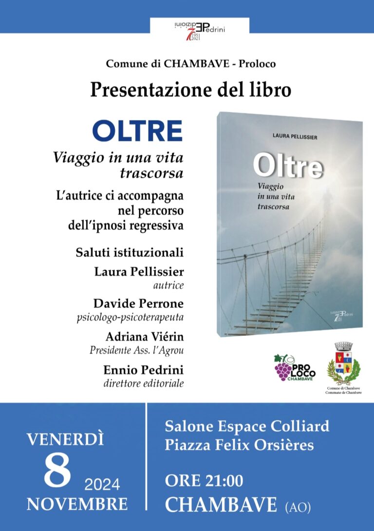 Laura Pellissier presenta: Oltre - Viaggio in una vita trascorsa