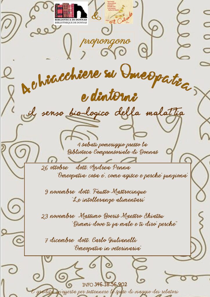 Locandina Omeopatia e dintorni