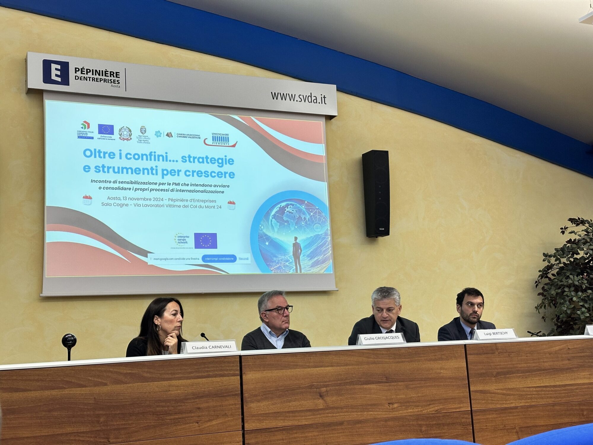 Strategie e strumenti per far crescere le pmi valdostane all’estero