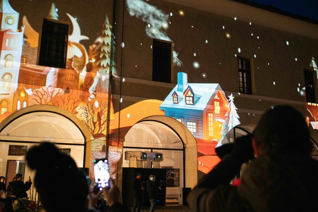 Luci di Natale al Forte di Bard