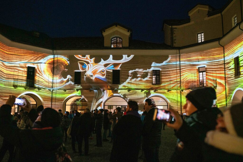 Luci di Natale al Forte di Bard